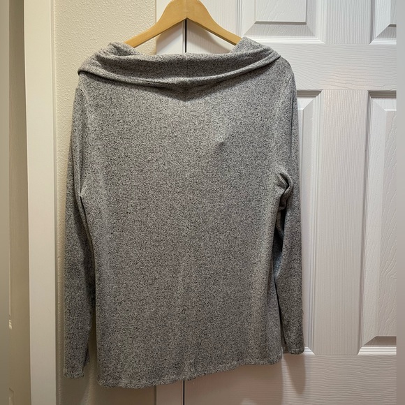 Grey/Black Zip Sweater - Picture 3 of 5
